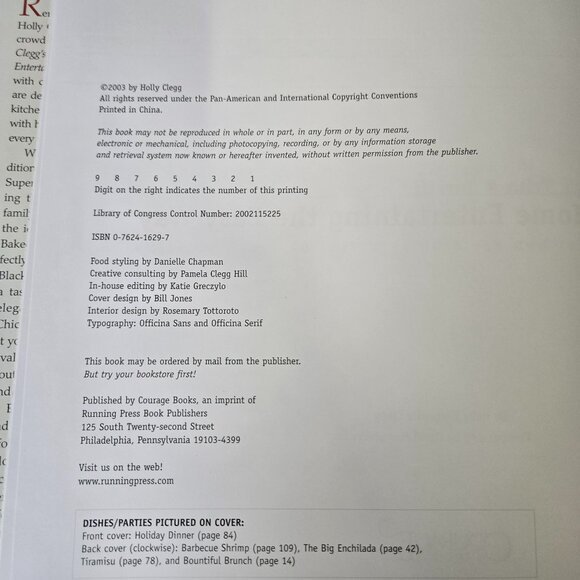 Lot (3) Holly Clegg Autographed Cookbooks Gulf Coast Trim & Terrific Signed - Picture 9 of 13